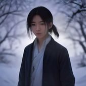 手机屏幕特写显示正在加载爱乃零相关内容页面，光线柔和体现现代阅读场景